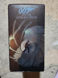 007 James Bond Deluxe Edition VHS set