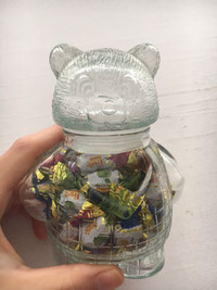 Bear candy jar