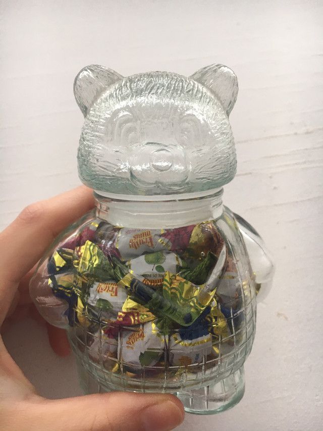 Bear candy jar in Arts & Collectibles in City of Toronto