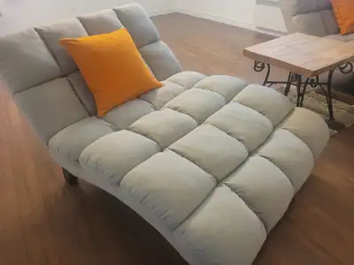 2 brand new chaise lounge., View more