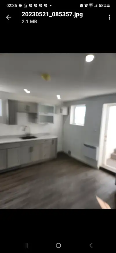 Large bedroom, large windows, private, free parking and gardening. Large outdoor space. Available Ma...