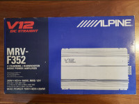 Alpine V12 - 4/3/2 + Subwoofer Amplifier