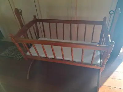 Antique bassinet , View more