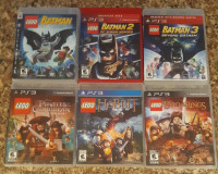 6 LEGO PS3 Games