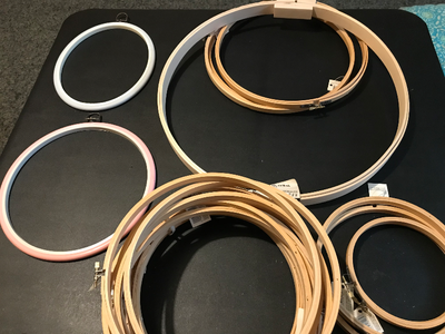 QUILTING/NEEDLEWORK HOOPS, View more