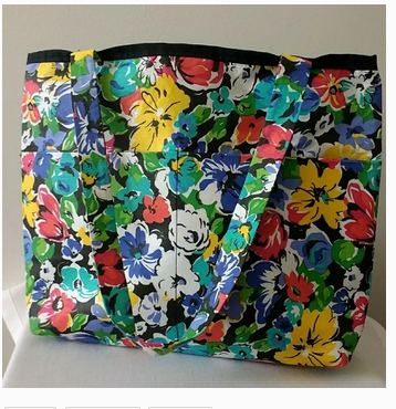Handmade Floral Tote Bag, View more