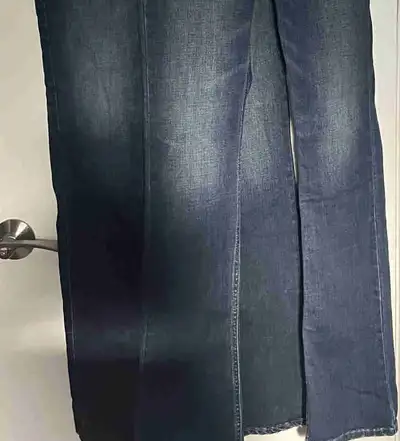 2 pairs of Silver Jeans Suki slim boot 26x 35 (length), View more