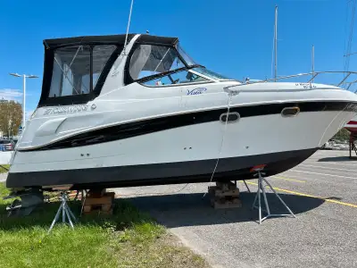 Fourwinns Vista 26,8 Super bateau de qualité Année 2004 avec + ou - 700hr, survey 2022, moteur Volvo...