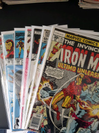 Comic Books-Invincible Iron Man 1 lot (7)

