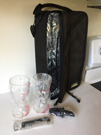 Travel insulated wine bag- Great for Picnics and Camping