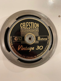 Vintage UK made Celestion V30 8 ohm 12 inch speaker