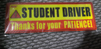 Student Driver Magnet for Car