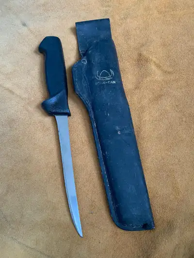 Vintage Scan-can fillet knife made in Sweden, View more
