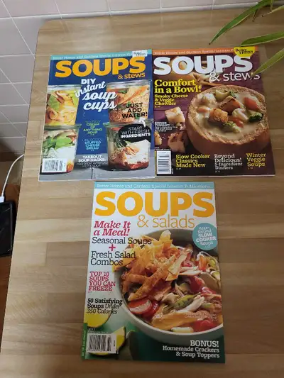 Soup Stew Salada  Magazines, View more