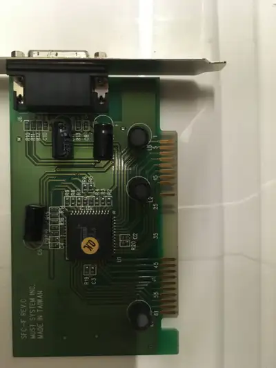 Parallel Scanner controller card (ISA), View more