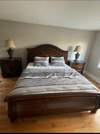 King California bedroom set 