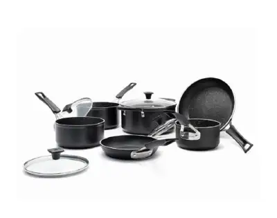 Batterie de cuisine de 10 pièces The Rock Ricardo Neuf, dans sa boîte et emballé