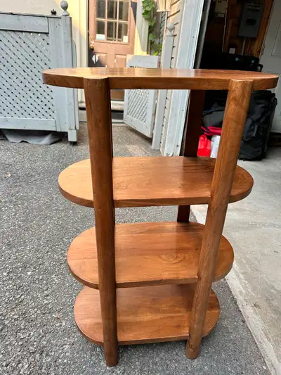 4 tier wooden shelf, View more