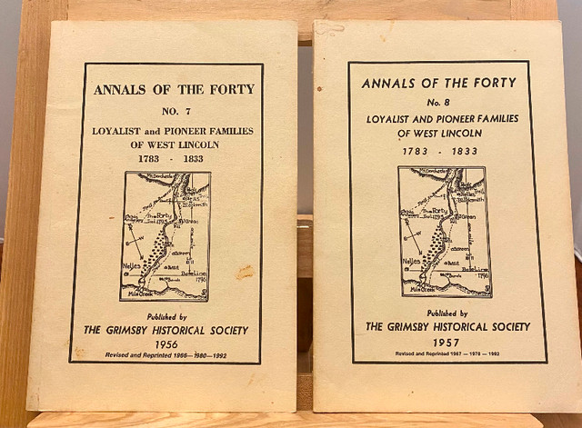 Annals of the Forty by the Grimsby Historical Society in Non-fiction in Oshawa / Durham Region - Image 2
