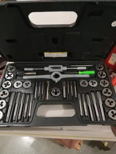 40 pcs tap & die set new, metric, View more