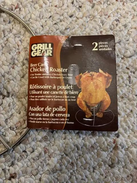 Grill Gear Beer Can Chicken Roaster Stand 2 Pack in BBQs & Outdoor Cooking in Barrie - Image 3