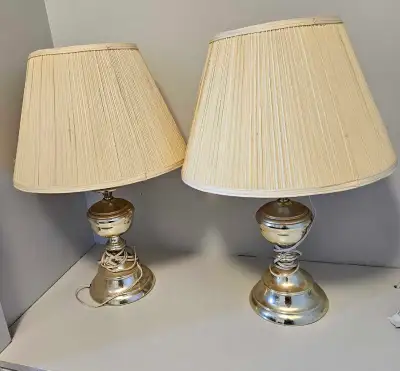 Pair of Table Lamps, View more