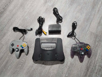 Nintendo 64 Console with Expansion Pak + 2 Controllers