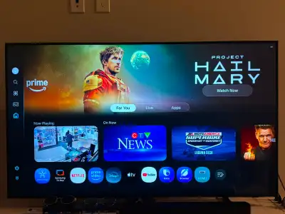 Samsung crystal UHD DU6900 55" TV, View more