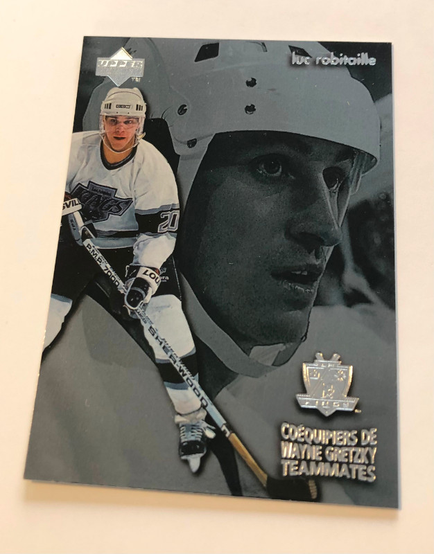 Upper Deck 1998-Wayne Gretzky Teammates-Luc Robitaille $5 in Arts & Collectibles in Oshawa / Durham Region