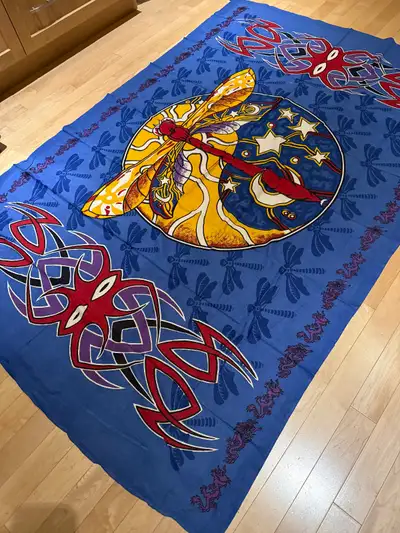 Handcrafted Dragonfly Cloth/Tapestry, View more