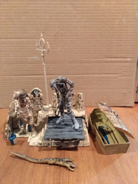 The Mummy Playset Monsters line from Mcfarlane toys 1998
