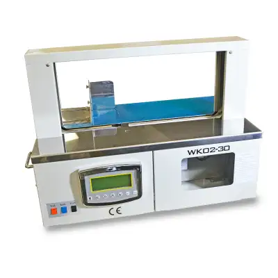 Sunpack WK02-30 Strapping-Banding-Machine Table-Top-Model is the best cost and labour-saving solutio...