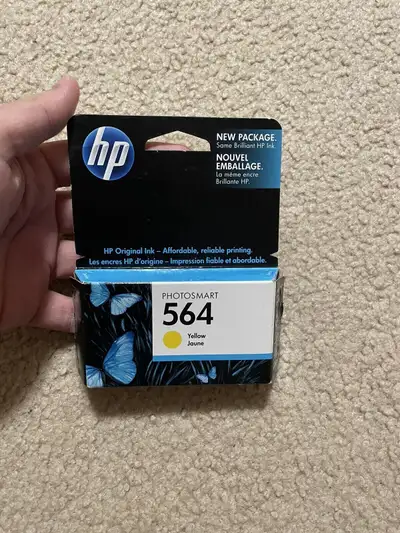HP 564 Genuine YELLOW INK CARTRIDGE(CB320WC)-300 Pages-BRAND NEW, View more