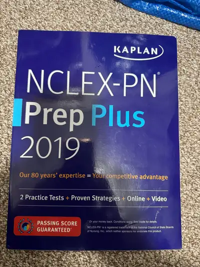 New NCLEX-PN prep plus textbook for only $30, View more