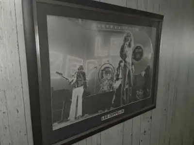 Led Zeppelin Record Picture Frame , View more