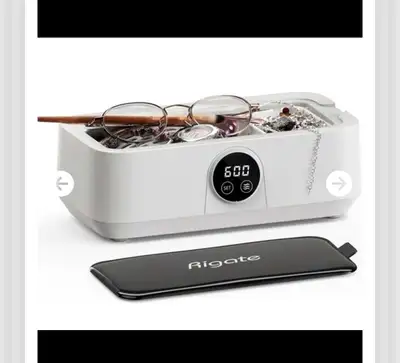Brand new factory sealed Rigate Ultrasonic Cleaner Model # QN1501CE Online and instore $65.00 and up...