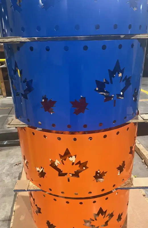 OUTDOOR FIRE PITS MAPLE LEAF DESIGN62863278149377124