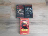 VHS  Mortal Kombat Movies Collection's Set 3 Tapes 

