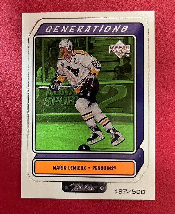 1999-00 Upper Deck Retro Generation Level 2 #G5B Mario Lemieux in Arts & Collectibles in Red Deer