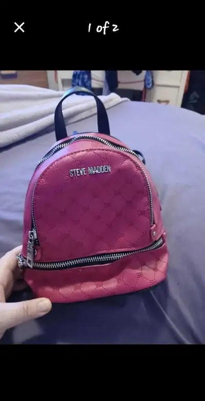 Steve madden pink mini backpack, View more
