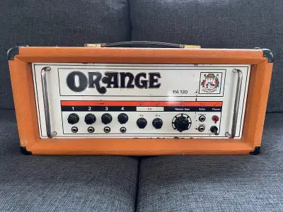 Vintage Orange PA120 Head, View more