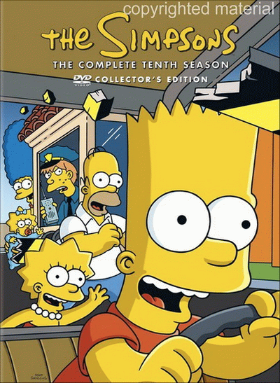 DVD THE SIMPSON L'INTEGRALE DE LA DIXIEME SAISON COMME NEUF, View more
