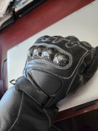 Motorcycle Leather/Kevlar gloves by Kevlar, size L - XXXL