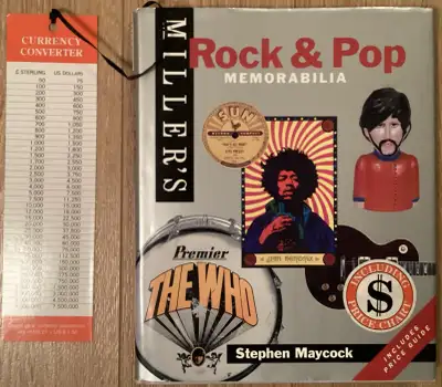 Dive into the vibrant world of rock and pop memorabilia with this UK reference guide by Miller's! Th...