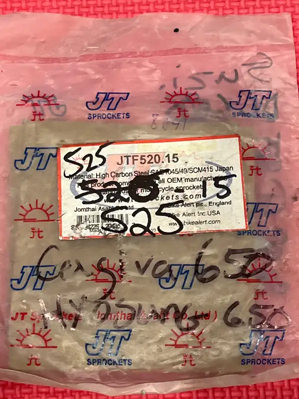 Cagiva 650 Suzuki K8 Kawasaki 750 Front Sprocket 525 JTF520.15 t in Other in Barrie - Image 5