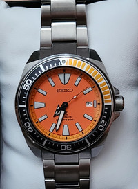 Rare Seiko SRPC07 - Orange Samurai Watch