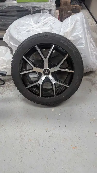 -Off 2017 Audi A4 Quattro (OEM 245/35R19) -245/45/17 tires sizes -rims 17x7.5 j -Mazzi model#387 rim...