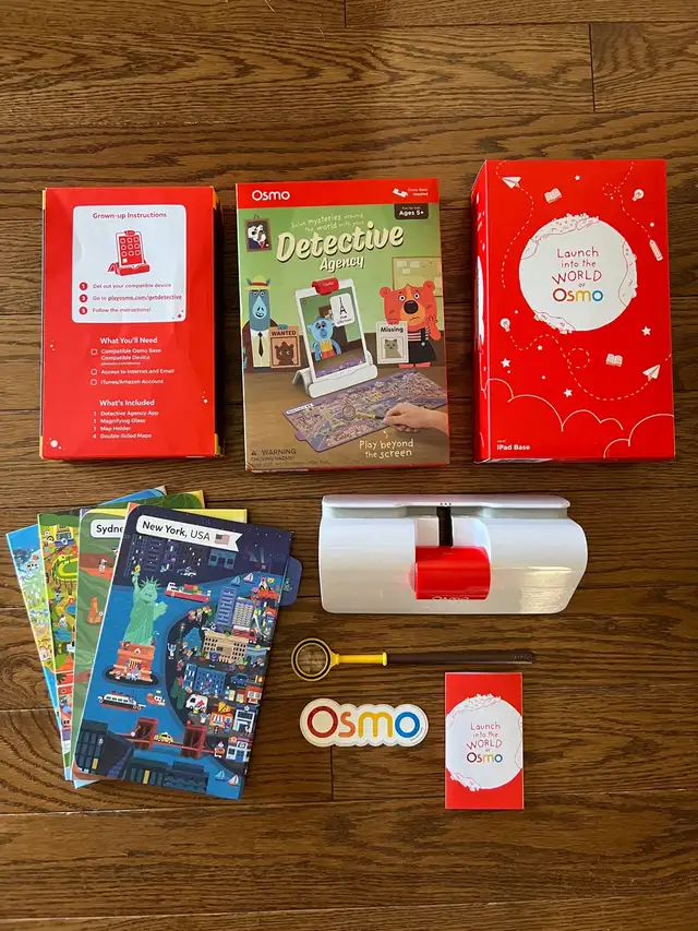 Osmo Detective Agency + iPad/iPhone Base and Reflector in Other in Ottawa - Image 2