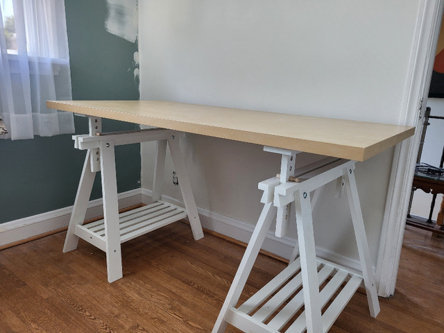 Ikea trestle table | Other Tables | Winnipeg | Kijiji