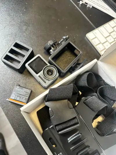dji osmo camera + accessories , View more